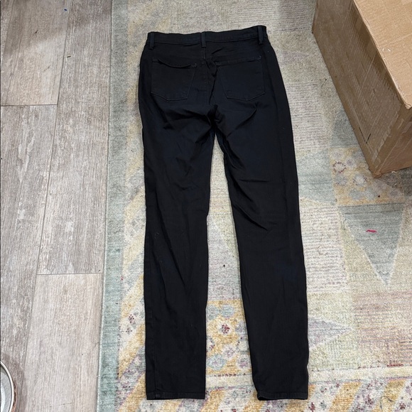 J BRAND high rise stretchy black skinny jeans size 29